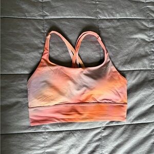 LULULEMON energy longline bra
